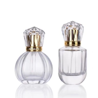 品質  High quality clear glass perfume bottle cosmetic 20ml 30ML luxury perfume bottle 工場